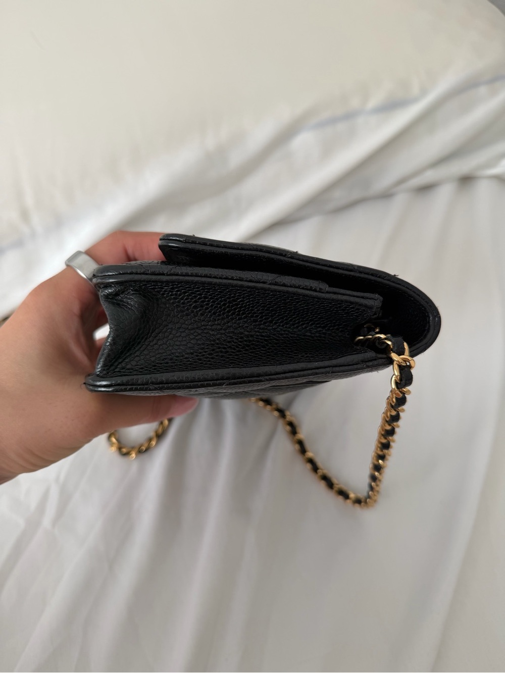 chanel wallet on chain gold hardware - Picture 6 of 10